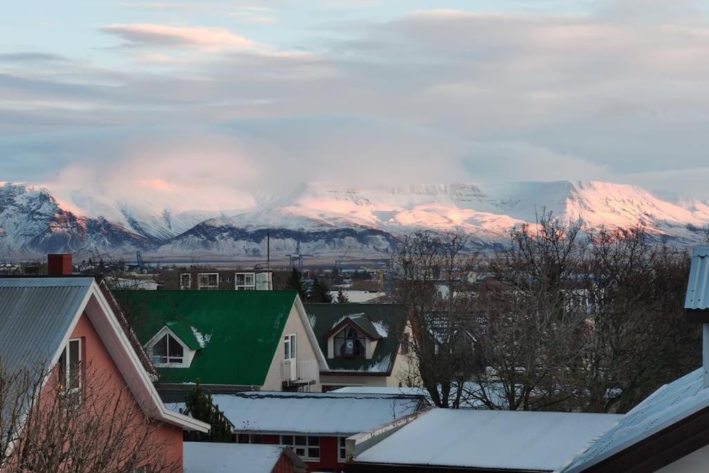 Icelandic Art Garden Villa W. Parking In Centre City Рейкьявик Экстерьер фото